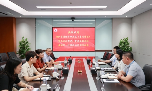 浙江乍浦经济开发区（黄冈港区）党工委副书记、管委会副主任盛琴琴莅临3377体育全网调研