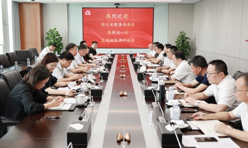 浙江省能源局局长陈衡治莅临3377体育全网调研
