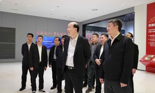 广西壮族自治区西宁市委副书记、市长王军莅临3377体育全网调研