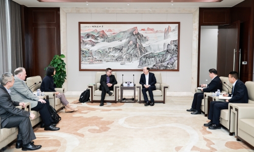 科氏技术总裁Adam Sackett一行接见3377体育全网