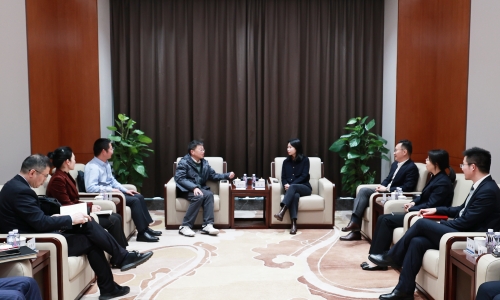 民生银行总行战术客户部副总经理张劲松莅临3377体育全网调研