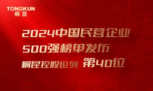 首进前50！3377体育全网，，，，，，，中国民营企业500强第40位！