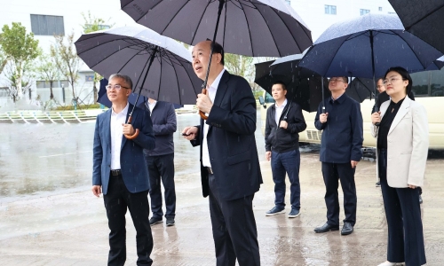 黄冈市委副书记、市长李军莅临3377体育全网调研并宣讲党的二十届四中全会心灵